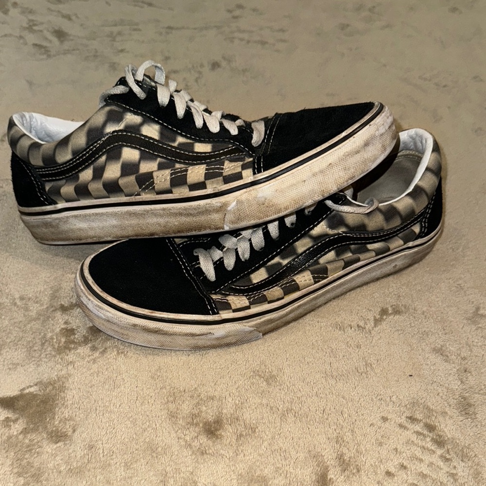 Checkered Vans
